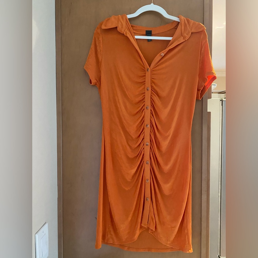 Orange dress
